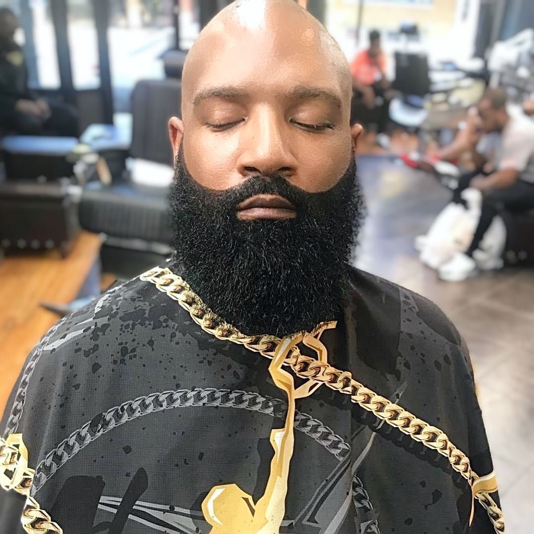 Beard sculpture